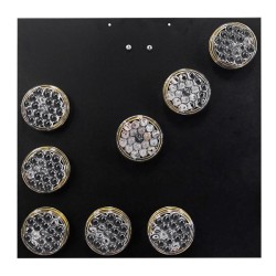 Panou sageata luminoasa LED - 8 lampi de 150 mm diametru - 1500 candele